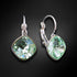 Earrings "Dazzling Shine IV (Chrysolite)" with Swarovski™ crystals